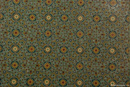 036-002 Green Wall Ornament Mosaique-LRC