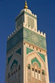 034-005 Casablanca Jama Masjid Exterior Detail-LRC