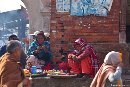Nepal-People street life