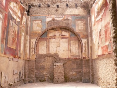 010-03-107 Italy Pompeji Roman Wall Paintings-LR