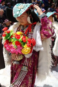 08-02-014 Ladakh Hemis Festival Traditional Woman
