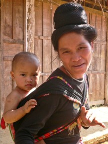 072 003 Vietnam Village Woman with Baby